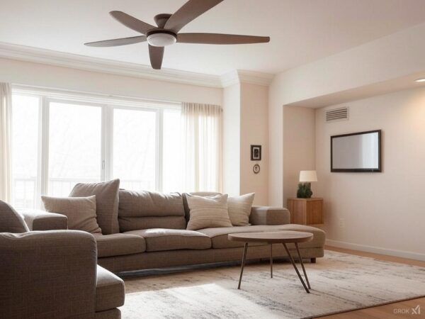 Instalação de ventiladores de teto