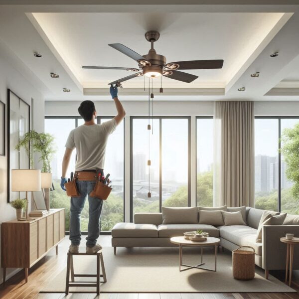 Instalação de ventiladores de teto - Imagem 2