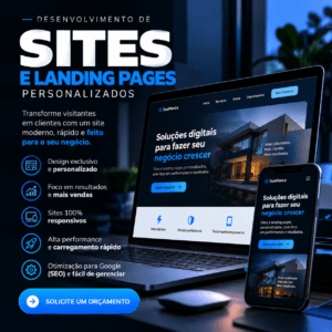 Site – Desenvolvimento de Sites e landing Pages personalizados.