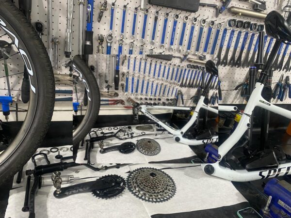 Lavagem e limpeza técnica de bikes