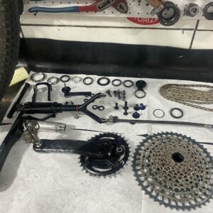 Montagem de bicicletas