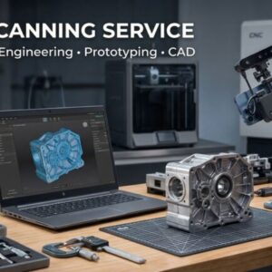 Serviço de Scanner 3D Digitalização 3D e Engenharia Reversa em CURITIBA