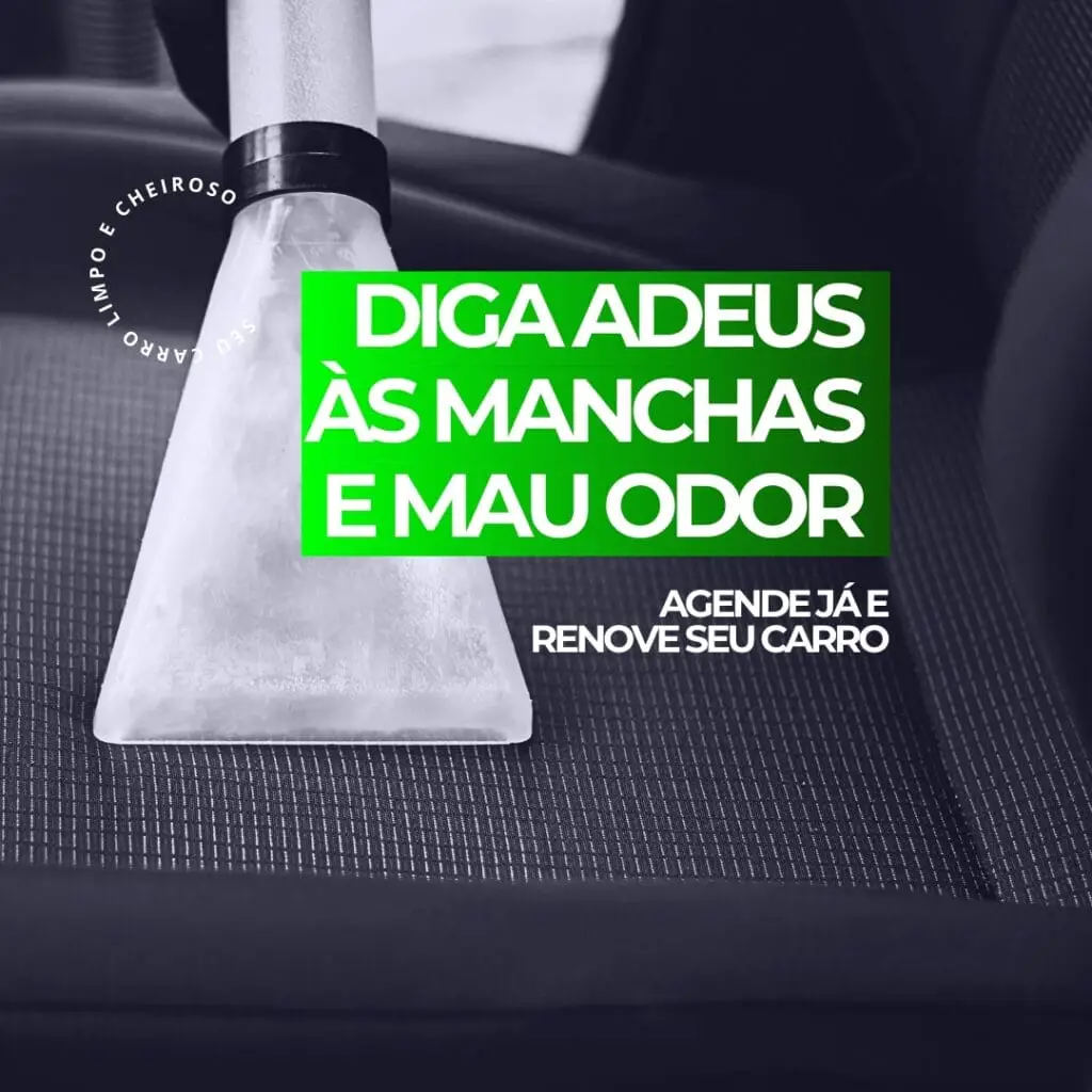 Higienização Automotiva em Curitiba e Região com Leva e Traz — Atendimento Noturno sob Agendamento